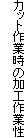�J�b�g��Ǝ��̉��H��Ɛ�
